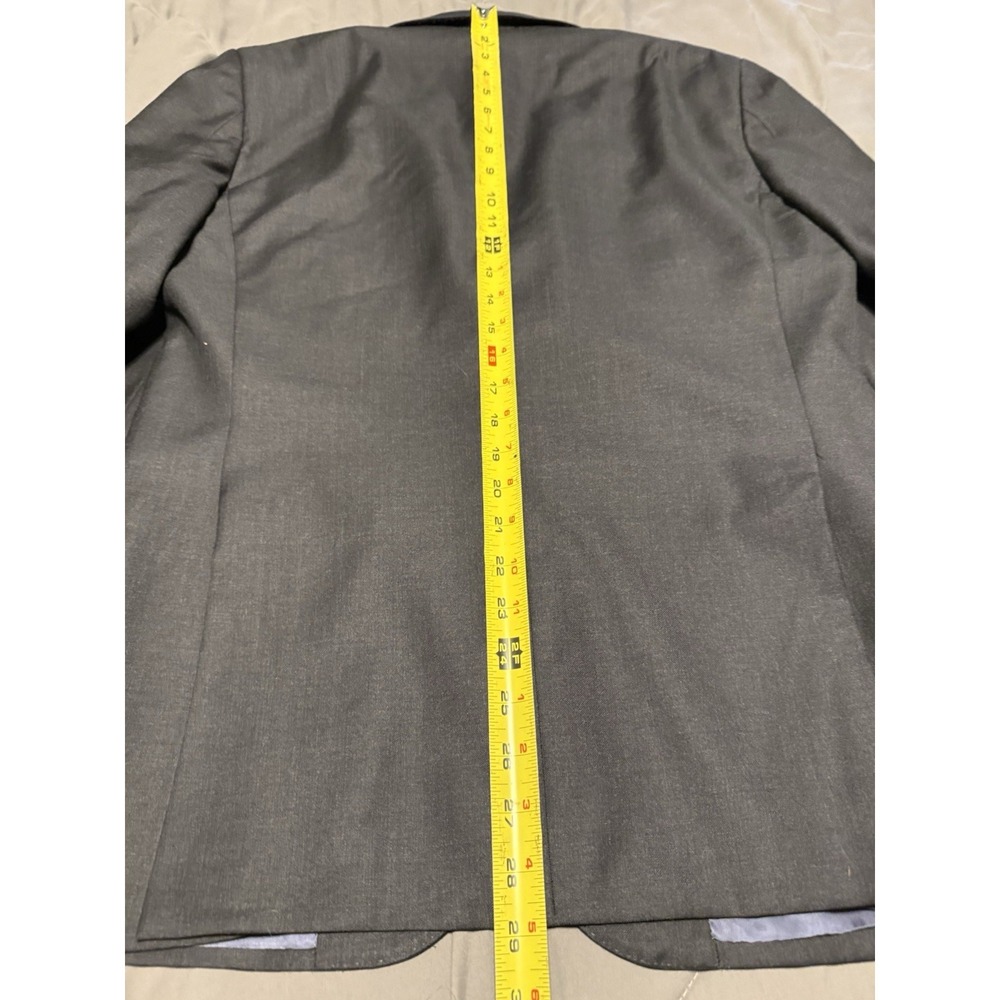 Suitsupply Napoli Vitale Barberis Canonico Blazer Navy Blue Size 38R Damaged - Picture 5 of 9